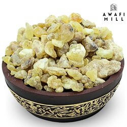 AWAFI MILL Frereana Frankincense Resin - Premium Boswellia Tree Resin with Charcoal Tablet (Pack of 120 Gram with 20 Charcoal Piece)