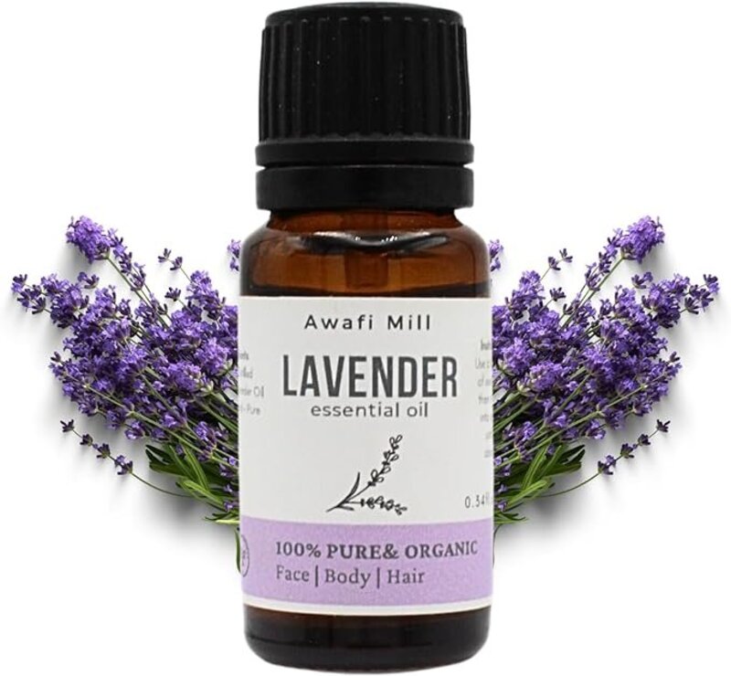 100% Pure Lavender Essential Oil  (10 Ml)  Made In Turkey  Therapeutic Grade Lavender Oil for Sleep and Mood Support - Natural Aromatherapy Oil (10 Ml)