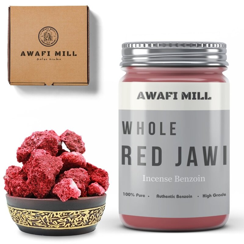 

Awafi Mill Red Jawi Benzoin Incense Pure and Aromatic Resin for Spiritual Rituals (250 GM)