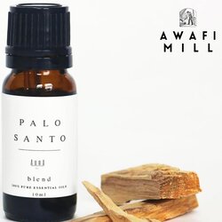 Awafi Mill Palo Santo Essential Oil - Imported from Peru, 100% Pure Undiluted Therapeutic Grade (Uni Pack Of - 10 Ml Bottle)