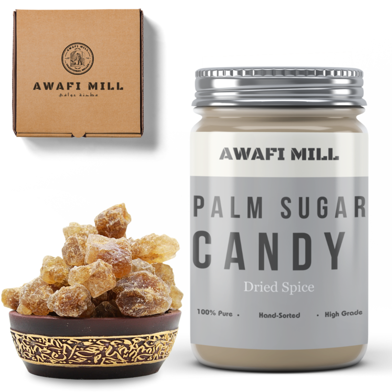 

AWAFI MILL Natural Palm Sugar Crystals - Panam Kalkandam