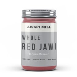 Awafi Mill Red Jawi Benzoin Incense  Pure and Aromatic Resin for Spiritual Rituals (250 GM)