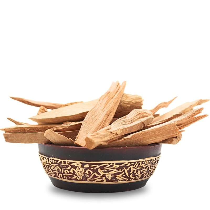 

AWAFI MILL SANDALWOOD STICKS WILD HARVESTED HIGH RESIN SMUDGING STICKS,PERFECT SMUDGE STICK FOR MEDIATION YOGA OR PRAYER, ALL NATURAL LIGHT SCENTED SANDALWOOD ST