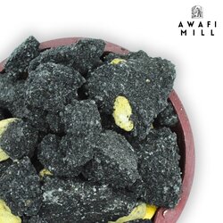 AWAFI MILL Black Jawi Benzoin Incense - Luxurious Vanilla Aromatic Smoke with Charcoal Tablet (Pack of 100 Gram with 10 Charcoal Piece)