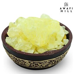 AWAFI MILL Moroccan Musk Ambrette Crystal - Premium Synthetic Musk Crystals with Charcoal Tablet (Pack of 120 Gram with 20 Charcoal Piece)