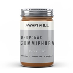 Awafi Mill Opoponax Resin Incense - Premium Handpicked Resin  High Grade Resin Incense (Bottle of 100 gram  3.5 Oz)