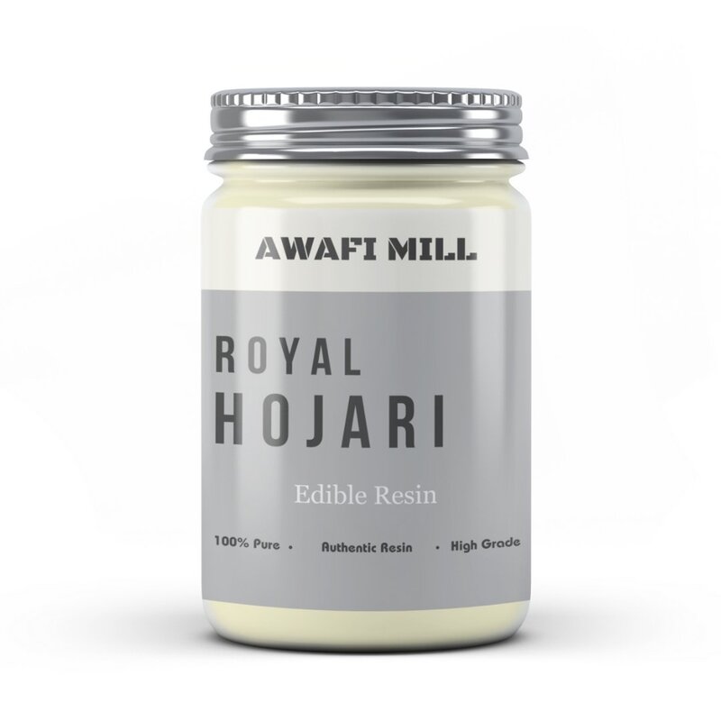 Awafi Mill Frankincense Royal Hojari Luban - Incense Ingredient in Bottle  Pure Natural Resin (Bottle of 100 gram  3.5 Oz)