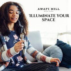 AWAFI MILL White Sage with Rosemary Smudge Stick - Purify and Uplift Your Space - Calming Herbal Bundle for Spiritual Cleansing (Pack of 5 Stick)