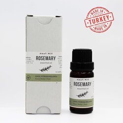 Rosemary Essential Oils (10 Ml), Organik Rosemary Oil  Face  Body  Hair  Product from Turkey Farmers Market