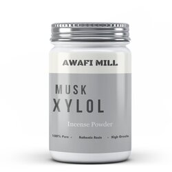 Awafi Mill Natural Musk Xylol Powder - HIgh Grade Pure Fragrance Ingredient (Bottle of 100 gram  3.5 Oz)