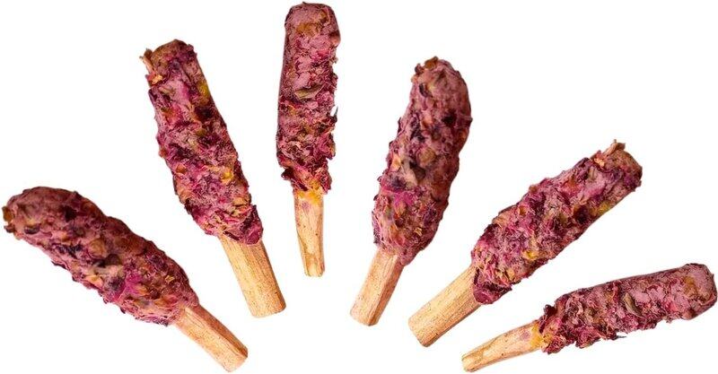 

Awafi Mill Palo Santo Rose Fusion Smudge Pops Beeswax Rose Oil + Rose Petal Powder Incense Bundle (Gift Pack Set Of 6 - POPS)