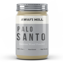 Awafi Mill Palo Santo Incense Powder  100% Wild Peruvian Palo Santo (4 Oz  116 Gram)