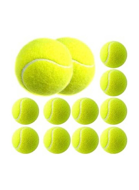 

Generic Lightweight Ball for Dogs, 12 Pieces, Yellow