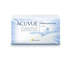 Acuvue Oasys with Hydraclear Plus 2-Week -1.25 Pack of 6 Contact Lenses, 