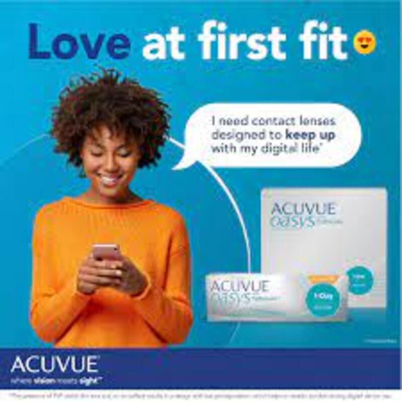 ACUVUE OASYS 1-Day with Hydraclear Plus -0.50 Daily Contact Lenses - Pack of 90 ( 8.5, 14.3)
