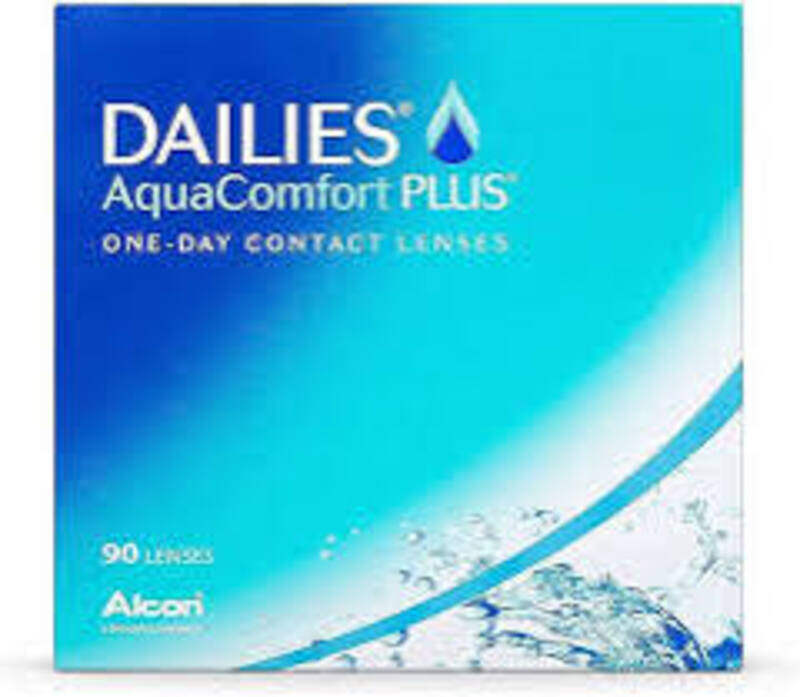 

Dailies Alcon AquaComfort Plus -10.00 1-Day Pack of 90 Contact Lenses, with Various Powers, Clear,