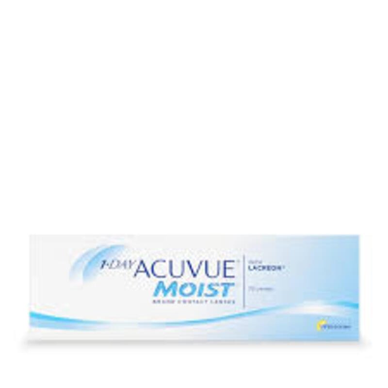 1 Day Acuvue Moist 30 lenses   -1.00