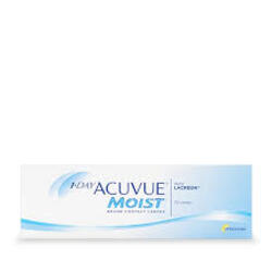 1 Day Acuvue Moist 30 lenses   -1.00