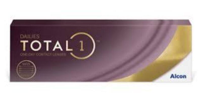 

Alcon Dailies Total 1 Pack 30 Contact Lenses, -7.00 1 Day Contact Lenses, with Various Powers, Clear