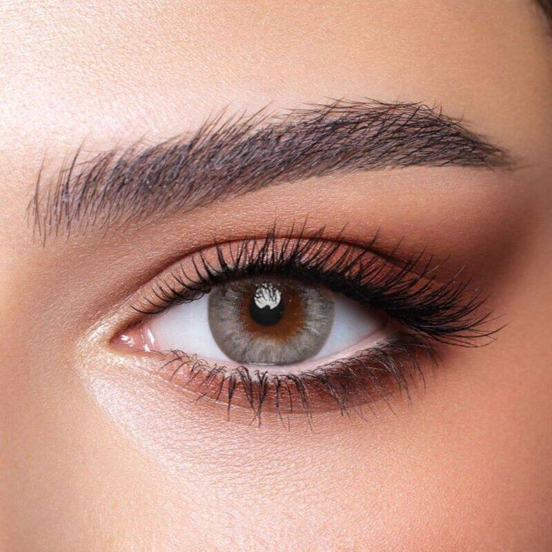 

Bella Diamond Silver Mist Monthly Color Contact Lens