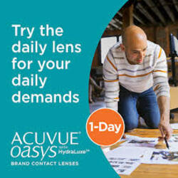 Acuvue Oasys 1-Day with Hydraclear Plus Pack of 90  -2.00 Contact Lenses( 8.5, 14.3)