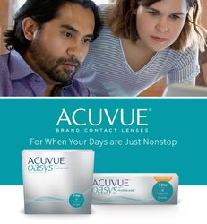 Acuvue Oasys 1-Day with Hydraclear Plus Pack of 90  -2.00 Contact Lenses( 8.5, 14.3)