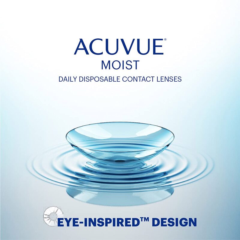 1 Day Acuvue Moist 30 lenses   -1.25