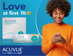 Acuvue Oasys 1-Day with Hydraclear Plus Pack of 90  -2.00 Contact Lenses( 8.5, 14.3)