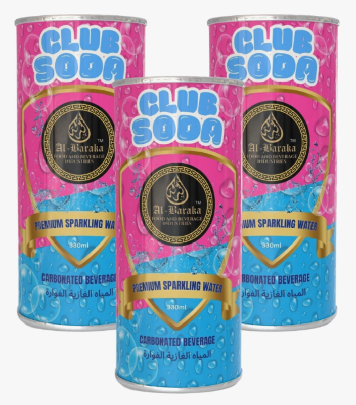 

Albaraka Club Soda (Soda Water) - 330ml Can x 35 Per Pack