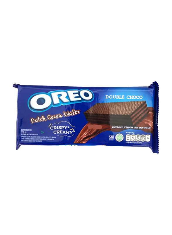 

Oreo Dutch Cocoa Wafer Double Chocolate, 117g