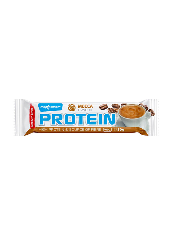 

Maxsport Mocca Flavour Protein Bar, 50g