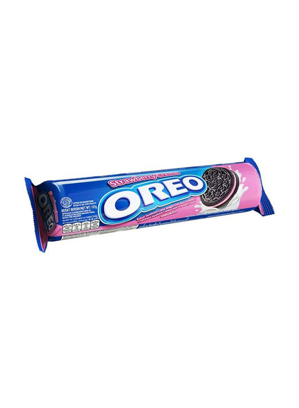 

Oreo Strawberry Cream Biscuits, 119.6g