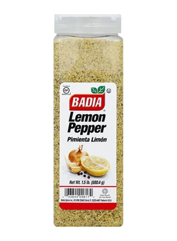 

Badia Gluten Free Lemon Pepper, 680.40g