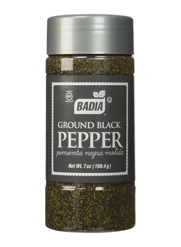 

Badia Gluten Free Pepper Ground Black, 198.45g