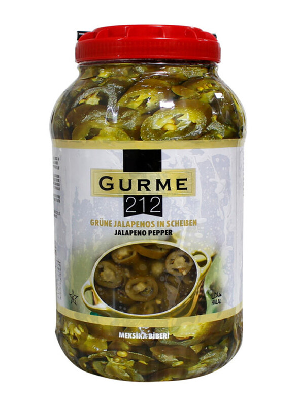 

Gourmet 212 Gurme 212 Green Jalapeno Pickle, 3800g