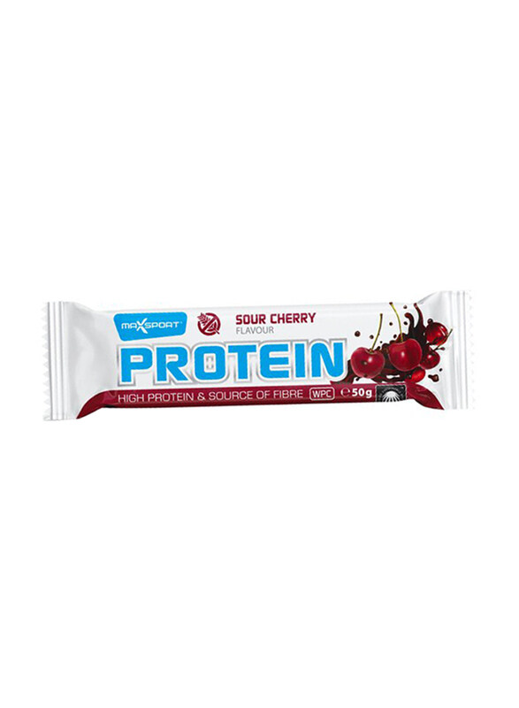 

Maxsport Sour Cherry Protein Bar, 50g