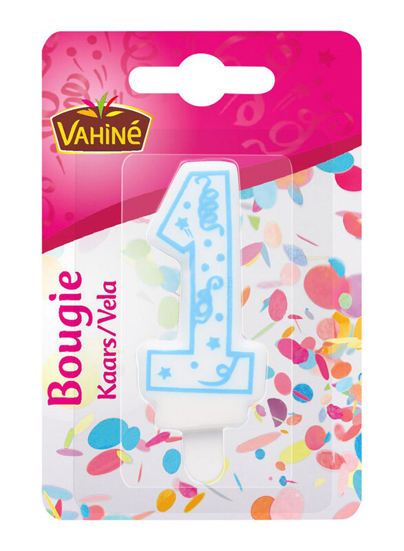 

Vahine Accessories Figure 1 Candle, 30g, White/Green