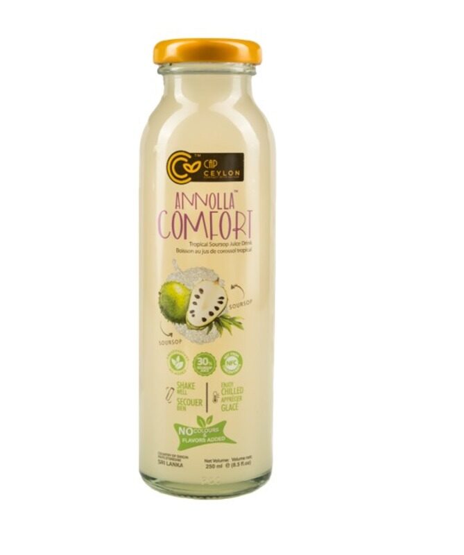 

CAP Ceylon "Annolla Comfort" Organic Soursop Drink 205ml