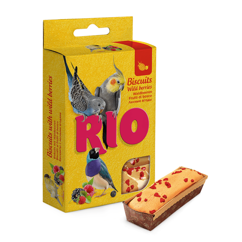 

RIO Biscuits for all birds with wild berries 5x7g