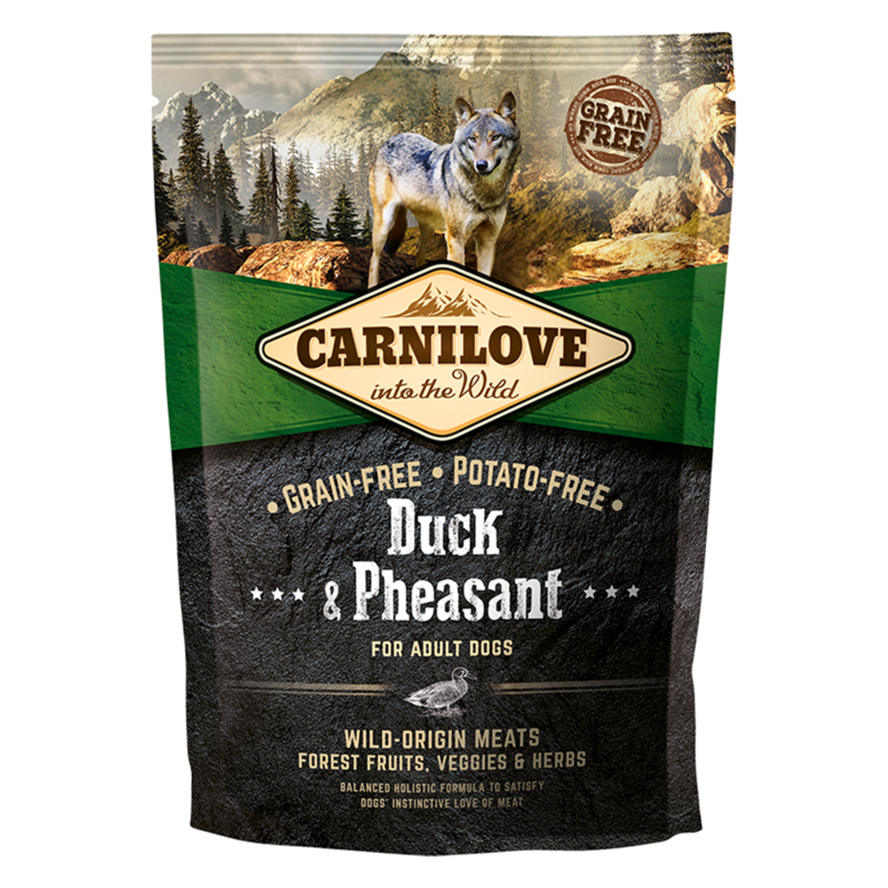 

Carnilove Duck & Pheasant for Adult Dogs 1.5kg