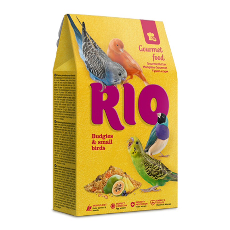 

RIO Gourmet food for Budgies and Small Birds 250g
