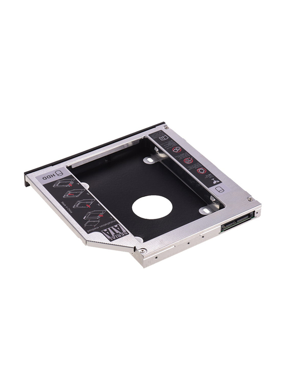 SSD Adapter HiFi HDD Hard Drive Caddy SATA to SATA 2nd SSD Enclosures Case Tray, Multicolour