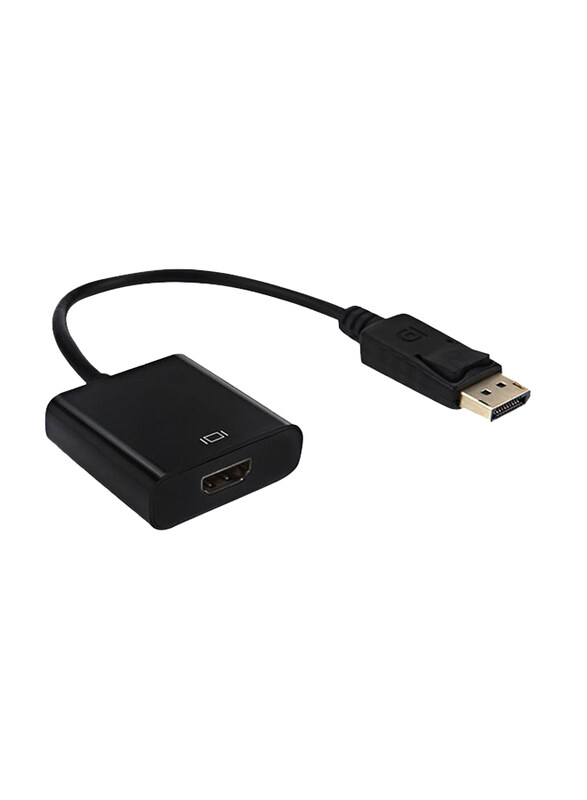 

Generic 2-Feet Mini Display Port Male To HDMI Female Cable Adapter Support 1080P, Black