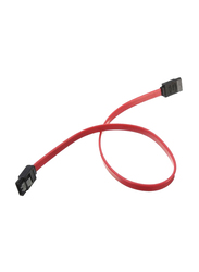 SATA 2.0 Cable with Locking Latch, Red