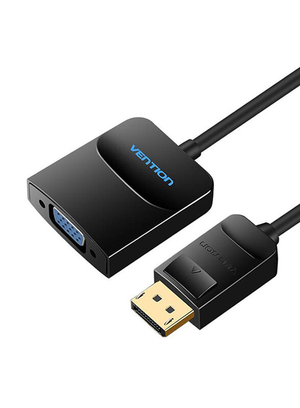 

Vention VGA Converter, DP Male to VGA Female for Monitor/Projector, Black