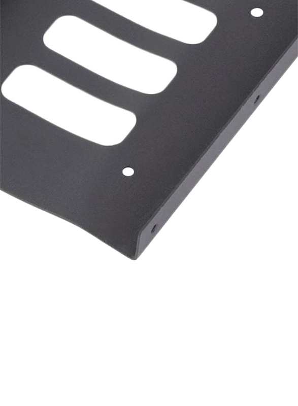 2.5 to 3.5" SSD to HDD Metal Adapter Mounting Bracket Hard Drive Holder, Black