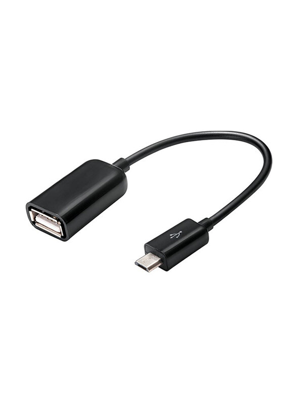 

Sandberg OTG Adapter, Micro USB To USB Type A for Smartphones/Tablets, Black