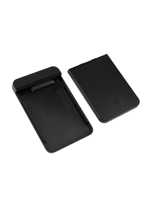 USB 3.0 SATA Hard Drive External Case 2.5 inch, Black