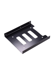 HD1601 SSD 2.5 to 3.5 HDD Caddy Mounting Bracket Adapter Hard Drive Holder, Black