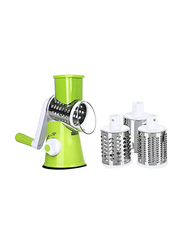 4-Piece Vegetable & Fruit Chopper Set, Green